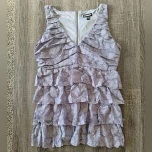 Express Lace Tier Layered Top